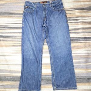 Ariat Men's 38 X 30 FR M5 Low Rise Straight Leg Jeans - Clay